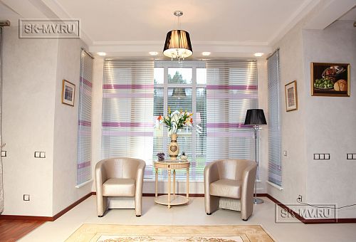 Дизайн интерьера в классическом стиле загородного дома с мансардой в кп Галактика - 2