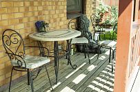 Строительство двухэтажного каркасного коттеджа 263 кв м с балконом, террасой и навесом для автомобилей в п Володарский - мини - 24