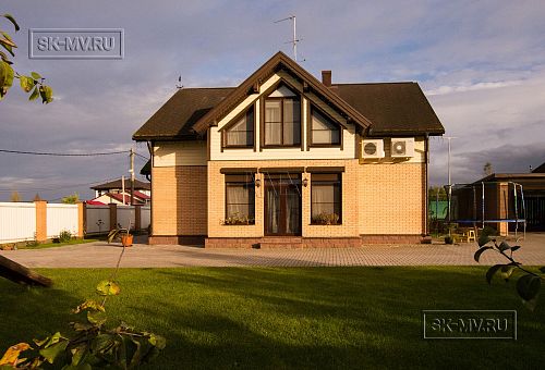 Строительство зимнего каркасного дома с верандой в д Олики - 60