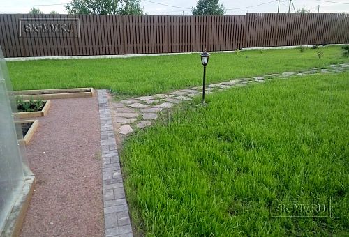 Ландшафтная архитектура участка в Пегелево - 18