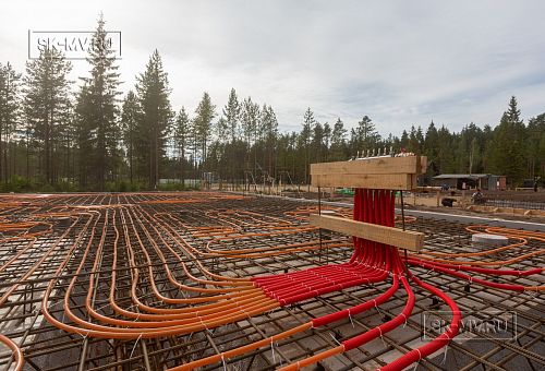 Монтаж индивидуального расчётного фундамента УШП PRO для строительства кирпичного двухэтажного дома в Рощино, Лениградская обл. - 9