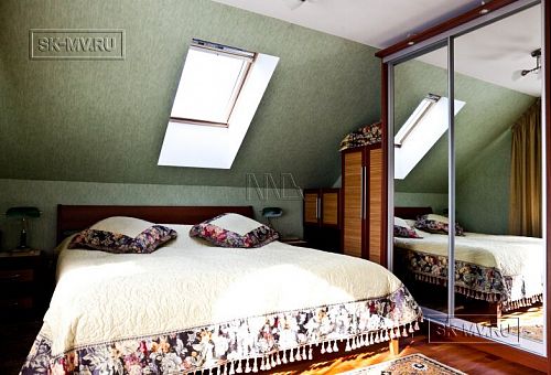 Пример внутренней отделки индивидуального загородного дома с эркером в СНТ Учитель - 6