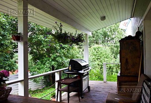 Строительство двухэтажного каркасного дома чуть более 200 кв м в скандинавском стиле в деревне Юкки - 23