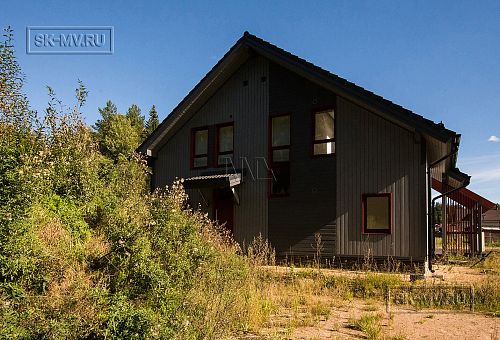 Строительство энергоэффективного каркасного дома в современном стиле, в п Галактика - 8