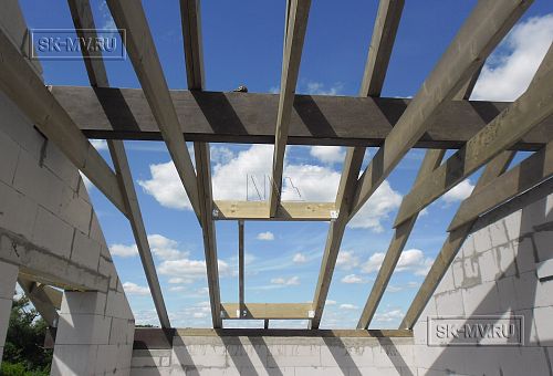 Юрлово. Проем под монтаж мансардного окна