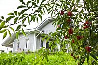 Строительство двухэтажного каркасного дома чуть более 200 кв м в скандинавском стиле в деревне Юкки - мини - 12