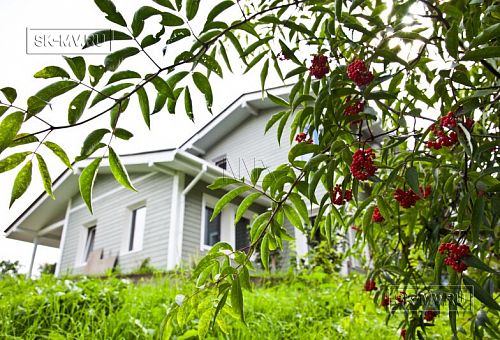 Строительство двухэтажного каркасного дома чуть более 200 кв м в скандинавском стиле в деревне Юкки - 12