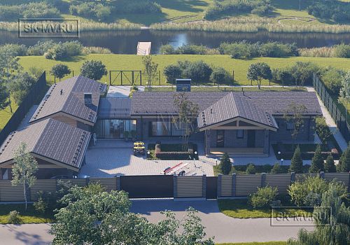 Проект "Дом на озере" -- 10318