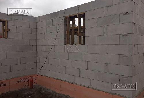 Газобетонный дом строится в Пушкине - 2