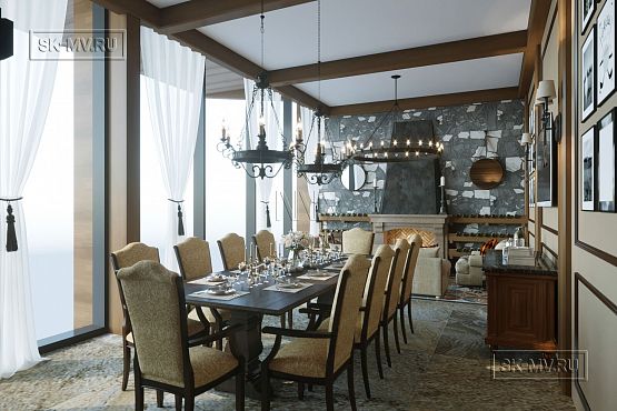 Интерьер клубного дома гольф-клуба - 13