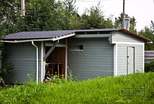 Строительство двухэтажного каркасного дома чуть более 200 кв м в скандинавском стиле в деревне Юкки - 20