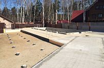 Монтаж фундамента УШП для строительства большого спа-комплекса 1000 кв м с бассейном в городе Котельники Московской области - мини - 48