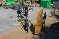 Монтаж индивидуального расчётного фундамента УШП PRO для строительства кирпичного двухэтажного дома в Рощино 2, S плиты = 340 кв.м, Лениградская обл. - мини - 26