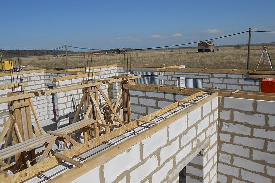 Этапы строительства дома из газобетона - 13