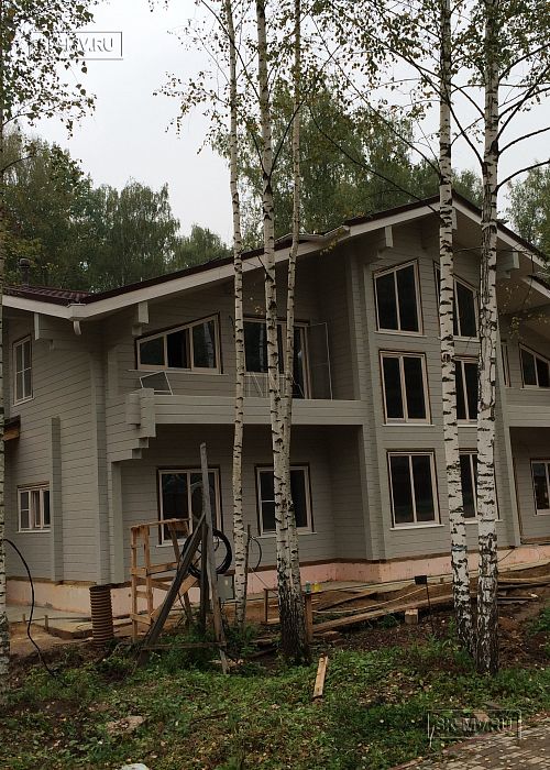 Строительство дома из клееного бруса Щаповское в Москве