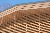 Построенный современный энергоэффективный загородный дом класса премиум с отделкой планкеном в Выборгском районе - мини - 28