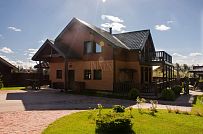 Строительство энергоэффективного каркасного дома 200 кв м с балконом Северная корона 26 - мини - 1