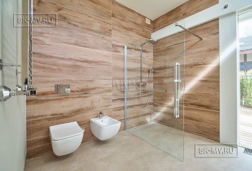 Пример внутренней отделки фахверкого дома в КП Монтевиль - 41