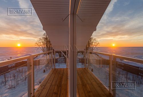 Пример внутренней отделки дома фахверк в п Пески - 12