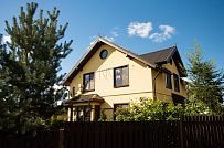 Фото отчет о построенном зимнем каркасном доме с мансардой Северная корода 61 в пос. Волочаевка - мини - 10