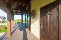 Строительство летней кухни по технологии фахверк с панорамным остеклением в д Пеники - мини - 9