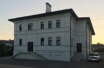 Фото репортаж с места строительства Дома художников 1600 кв м из кирпича с цокольным этажом по старинным чертежам 19 века в Тарусе Калужской области - мини - 6