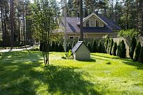 Построенный двухэтажный каркасный коттедж в комаровском стиле в п Комарово - мини - 5