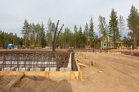 Монтаж индивидуального расчётного фундамента УШП PRO для строительства одноэтажного кирпичного дома в п. Рощино, Ленинградская обл. - мини - 10