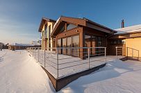 Фото репортаж с места строительства кирпичного дома ок 800 кв м с цоколем и СПА в д Пеники Лен области - мини - 21