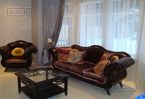 Дизайн интерьера каркасного дома с эркером в Комарово - 4