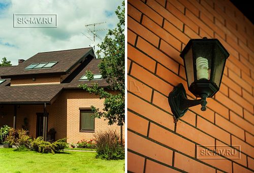 Строительство двухэтажного каркасного дома около 250 кв м с мансардными окнами и разноуровневой кровлей в п Володарский - 6