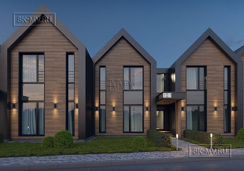 Проект "Блокированные дома" -- 9508