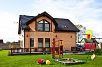 Построенный каркасный теплый дом 150 кв м с эркером и открытой террасой в п Горная Шальдиха - мини - 2