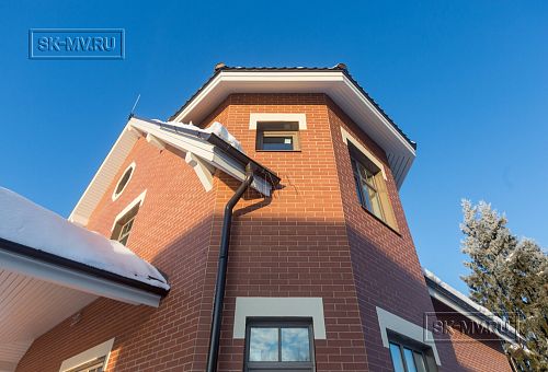 Энергоэффективный комбинированный дом построен в сочетании каркасной технологии и газобетона в селе Орлино в Гатчинском районе Ленинградской области - 28