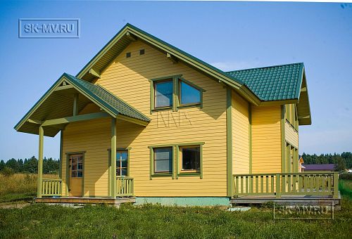 Строительство каркасного дома со вторым светом в п Гелиос - 4