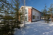 Фото репортаж с места строительства загородного коттеджа из газобетона с сауной внутри в Савое Ленобласти  - мини - 25