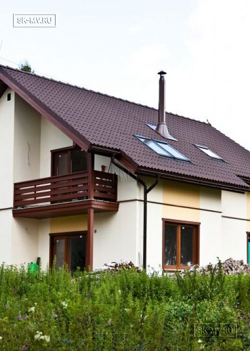 Строительство двухэтажного каркасного дома в КП Охтинская Долина