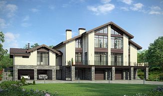Проект "Дом на склоне" -- 2