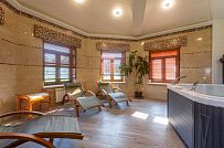 Фото репортаж с места строительства комбинированного дома площадью 1400 кв м с цоколем и СПА в д Пеники Ленобласти - мини - 22