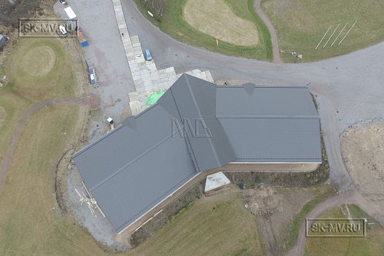 Построенный клубный дом с рестараном по технологии фахверк для гольф-клуба Земляничные поляны - 35