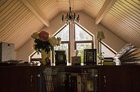 Пример внутренней отделки каркасного загородного дома с эркером в СНТ Фауна - мини - 2