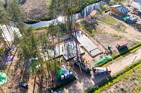 Монтаж индивидуального расчётного фундамента УШП PRO для строительства кирпичного дома в Рощино 2, S плиты = 530 кв.м, Лениградская обл. - мини - 40