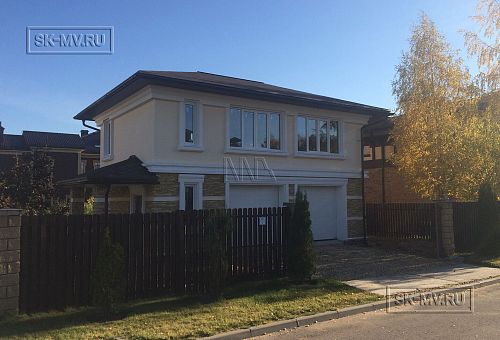 Строительство газобетонного гаража на 2 автомобиля 120 кв м в п Павлово 2 Московской области - 6