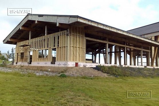 Построенный клубный дом с рестараном по технологии фахверк для гольф-клуба Земляничные поляны - 2