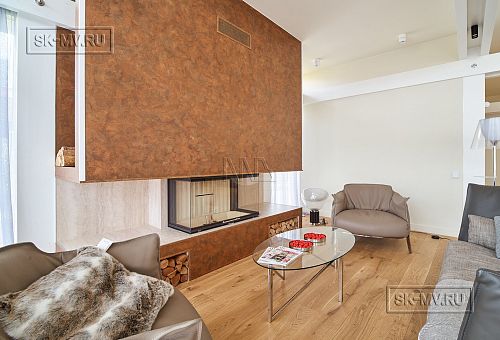 Пример внутренней отделки фахверкого дома в КП Монтевиль - 45