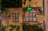 Монтаж индивидуального расчётного фундамента УШП PRO для строительства кирпичного двухэтажного дома в Рощино, Лениградская обл. - мини - 21