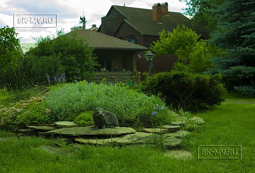 Ландшафтный дизайн территории домовладения в Володарском 5 - 6