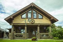 Строительство зимнего каркасного дома 222 кв м с эркером и гаражом в п Володарский - мини - 12