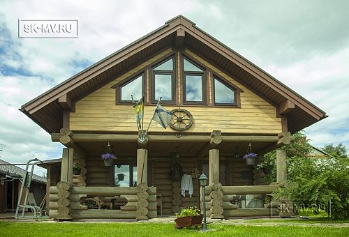 Строительство зимнего каркасного дома 222 кв м с эркером и гаражом в п Володарский - 12