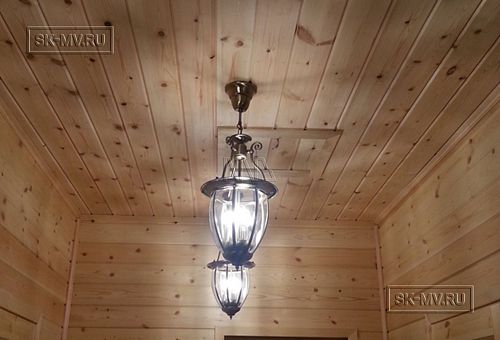 Пример внутренней отделки охотничьего дома в Будилово - 6